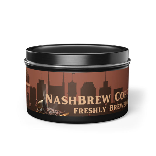 Tin Candle | NashBrew Coffee Co - Freshly Brewed Cup