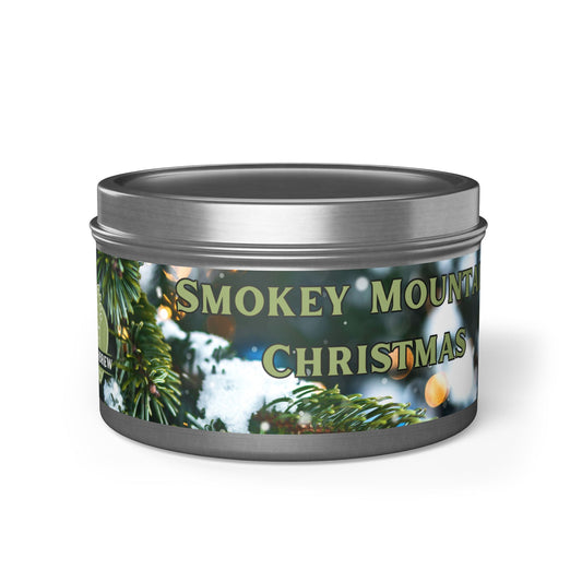 Tin Candle | Nashbrew Coffee - Smokey Mountain Christmas